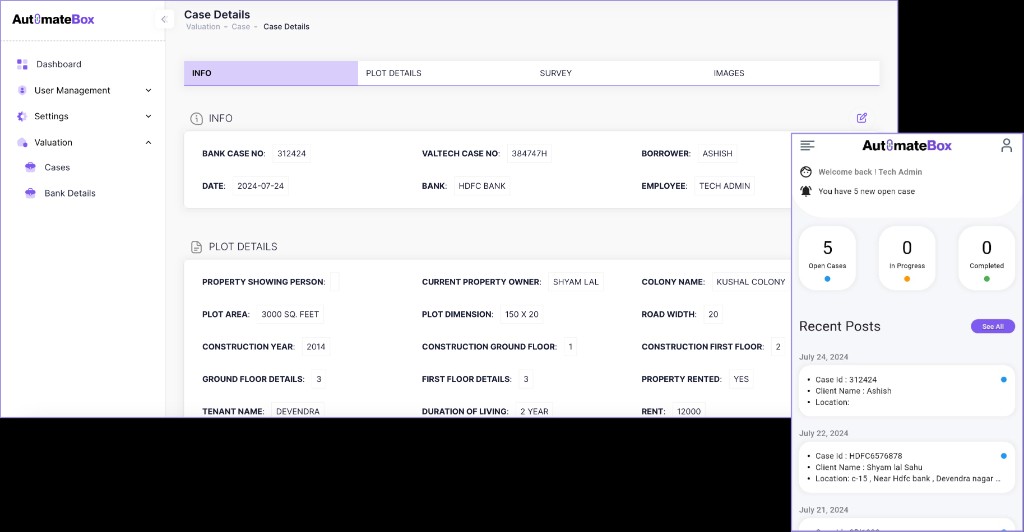 ValTech - Real Estate Evaluation Software